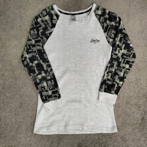 Sean John Waffle Knit Thermal Long Sleeve Shirt Vintage Y2K